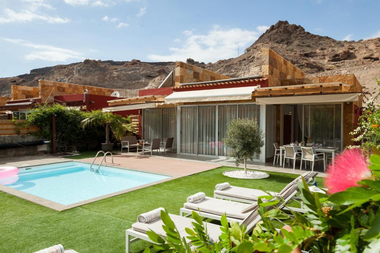 Elle Ocean Villa Gran Canaria Heated Pool Wifi Amadores Eksteriør bilde