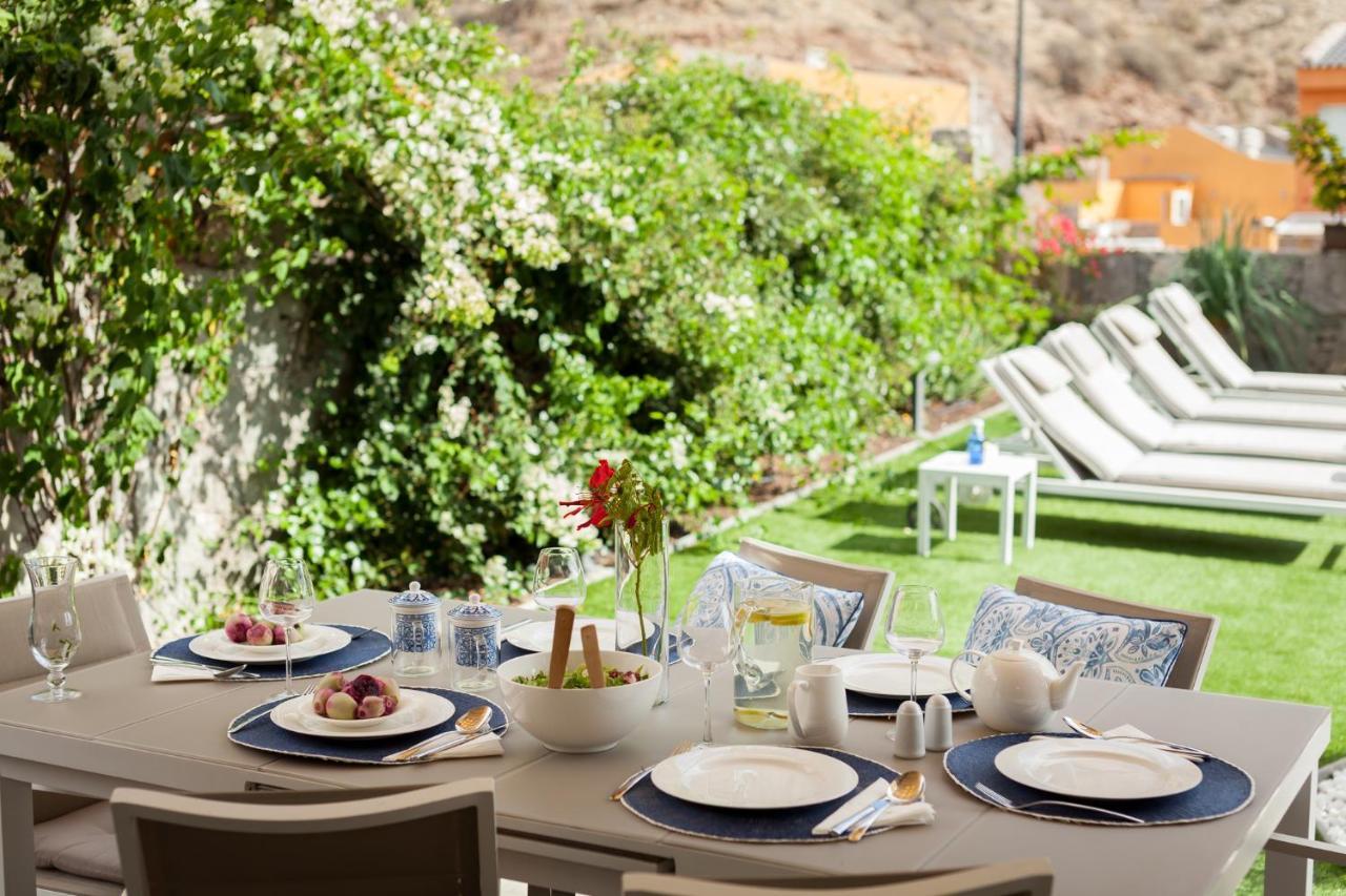Elle Ocean Villa Gran Canaria Heated Pool Wifi Amadores Eksteriør bilde